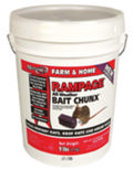 Rampage Rodent Bait Chunx - 128 x 15 g