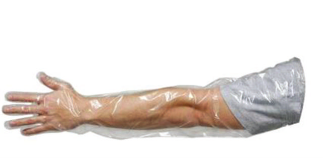 Shoulder Length Insemination Gloves